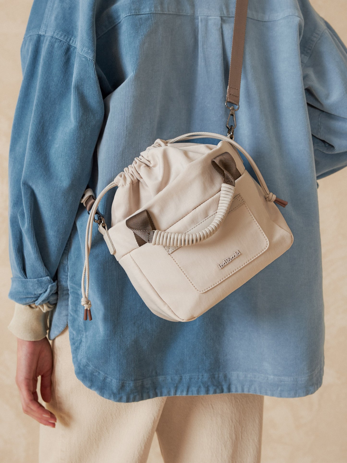 BOLSO BOMBONERA NYLON