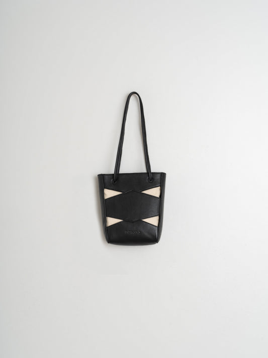 BOLSO PIEL CONTRASTE