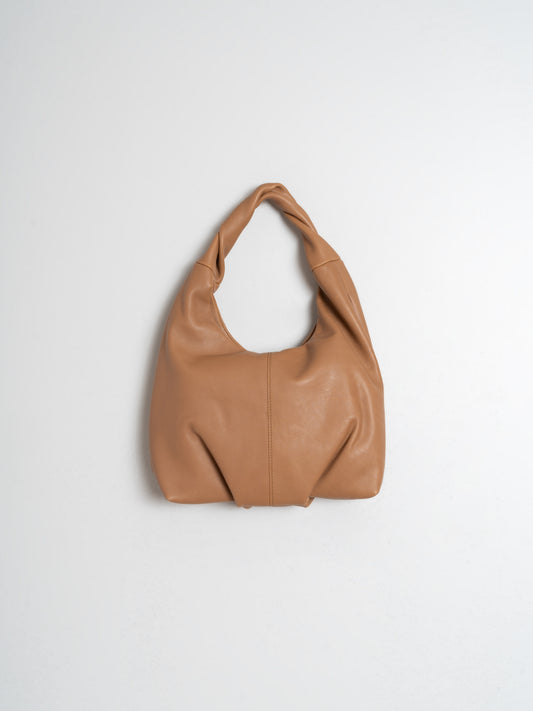 BOLSO PIEL FRUNCIDA