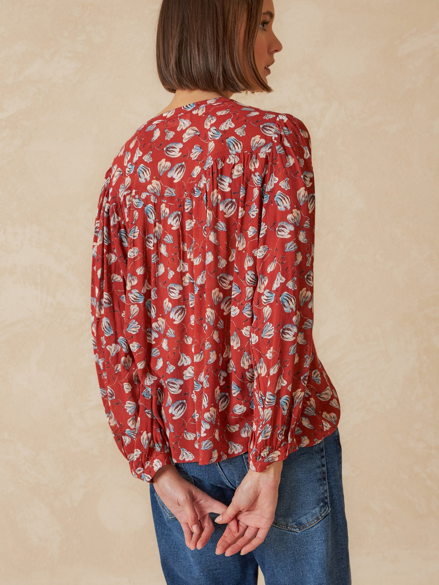 BLUSA GASA MANGA