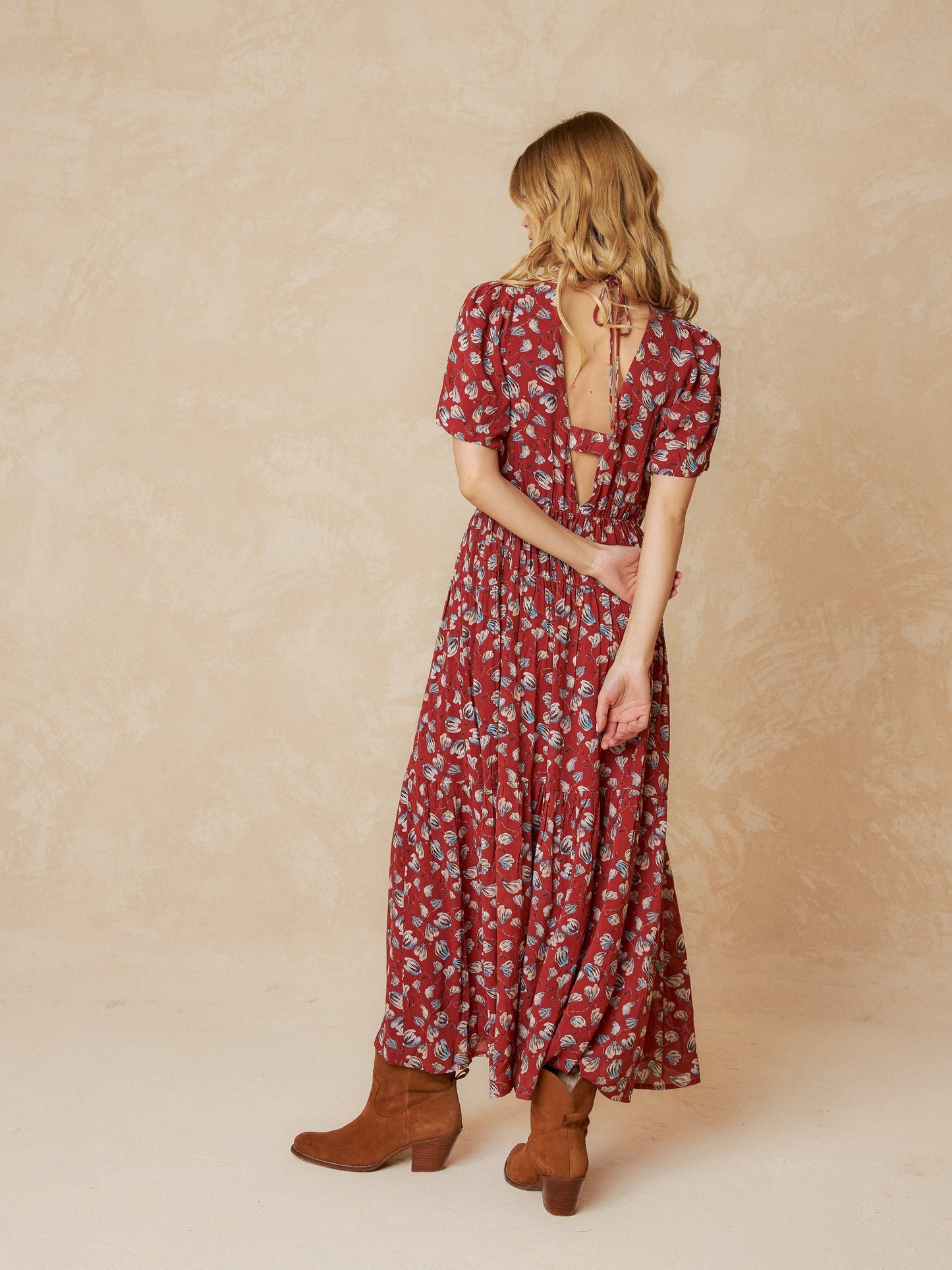 MAXI VESTIDO GASA
