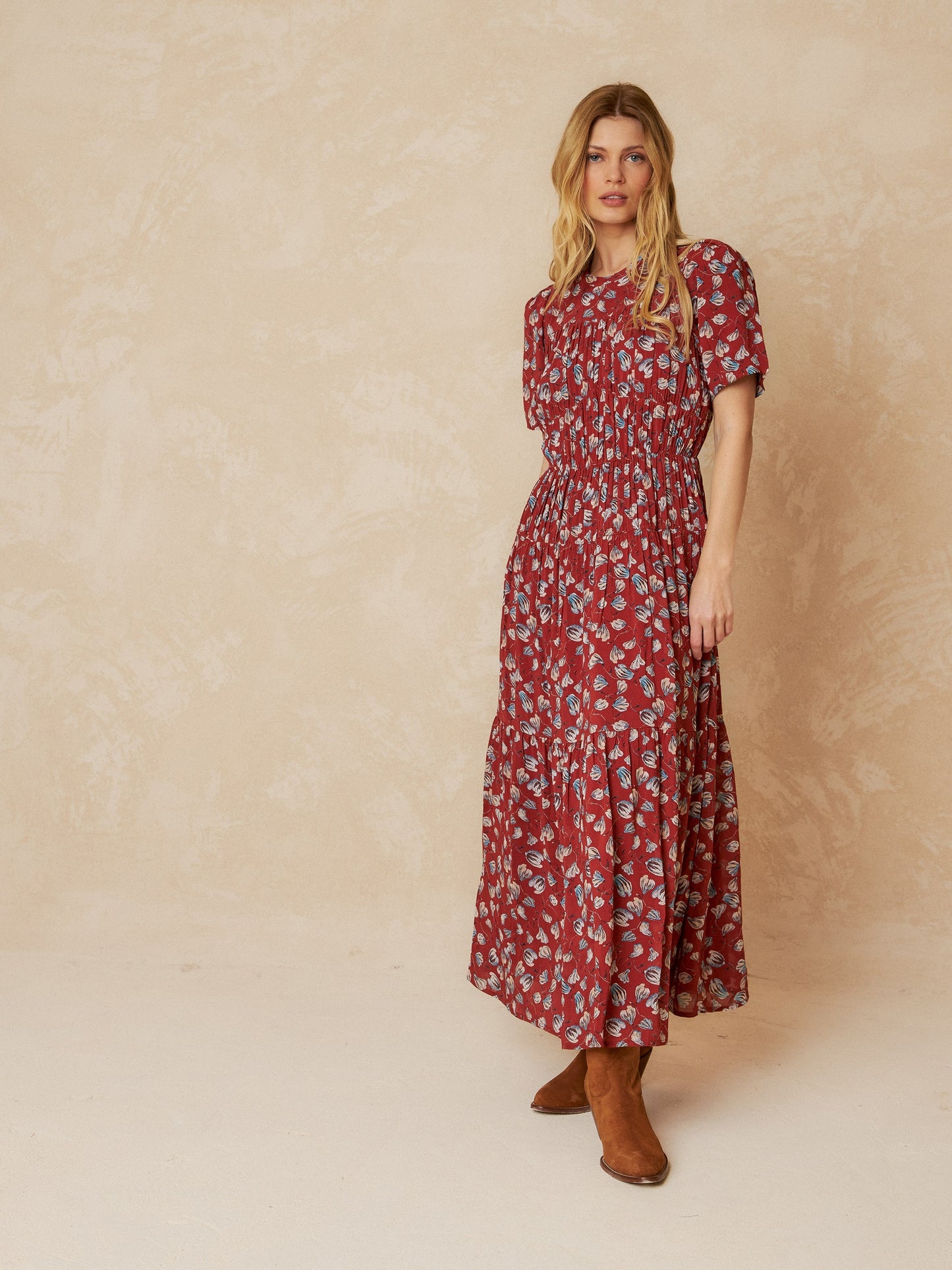 MAXI VESTIDO GASA