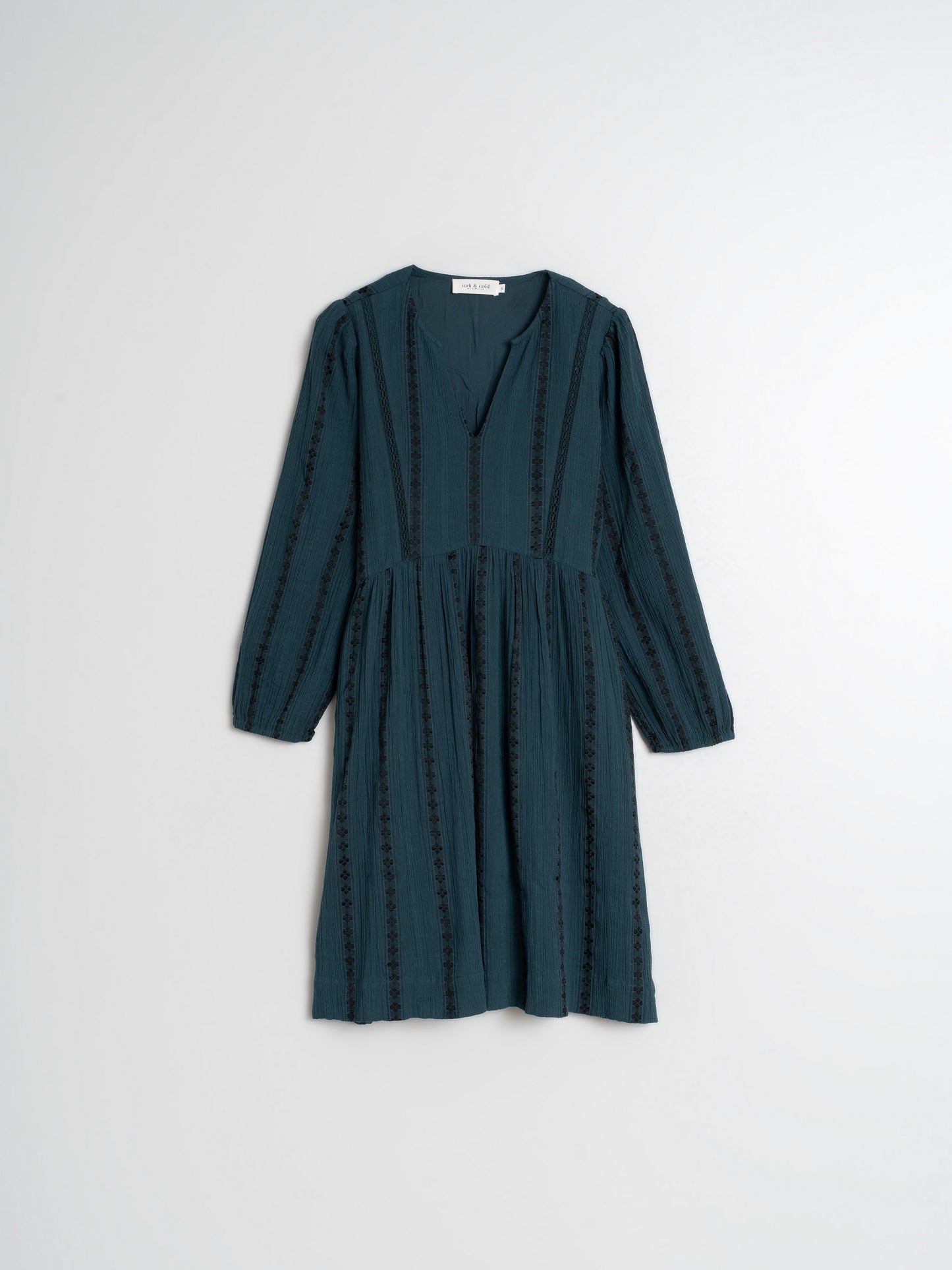 VESTIDO CORTO JAQUARD