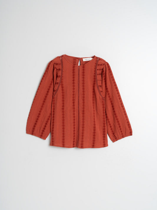 CAMISA JAQUARD VISCOSA
