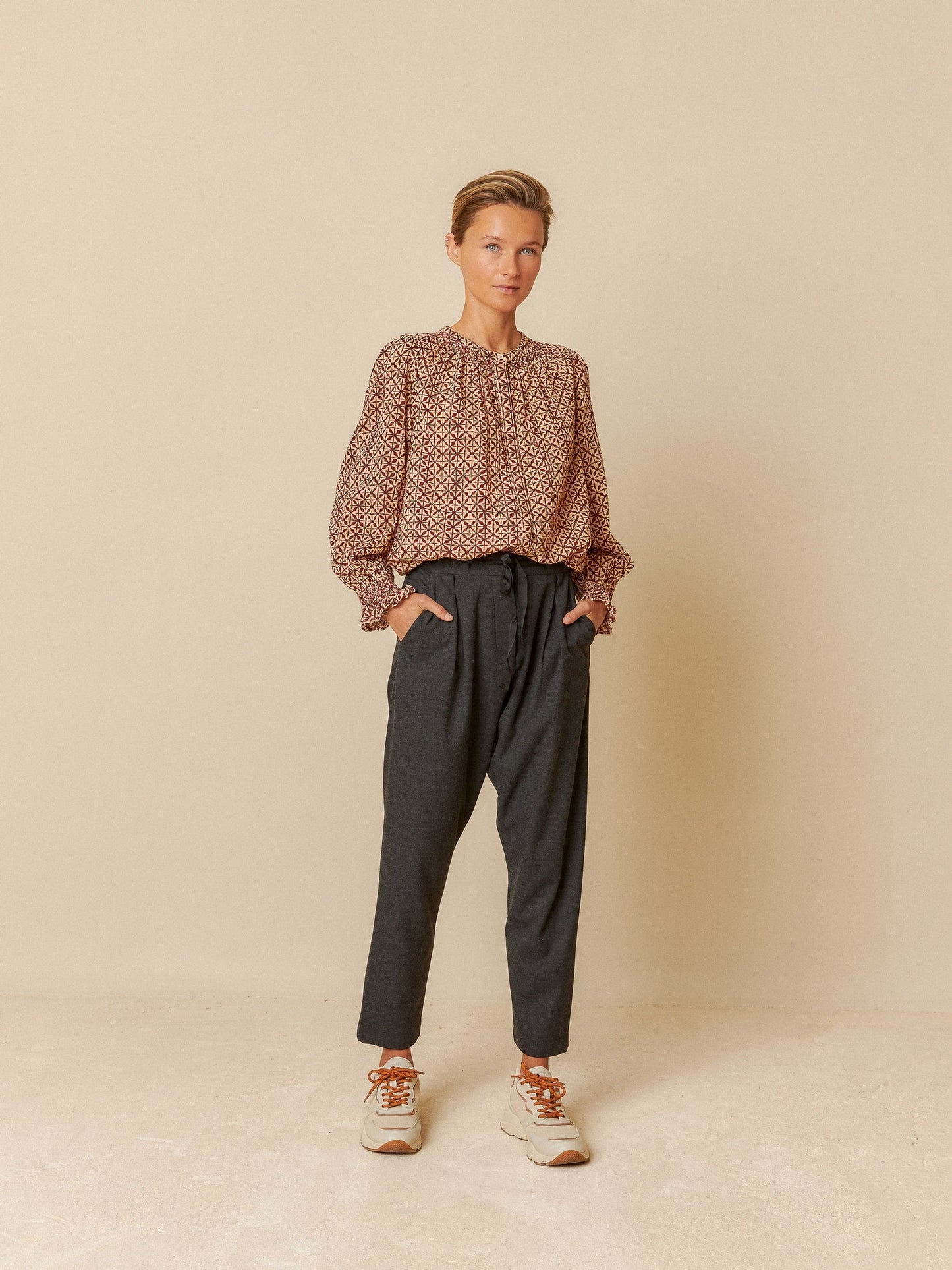 PRINTED COTTON SHIRT