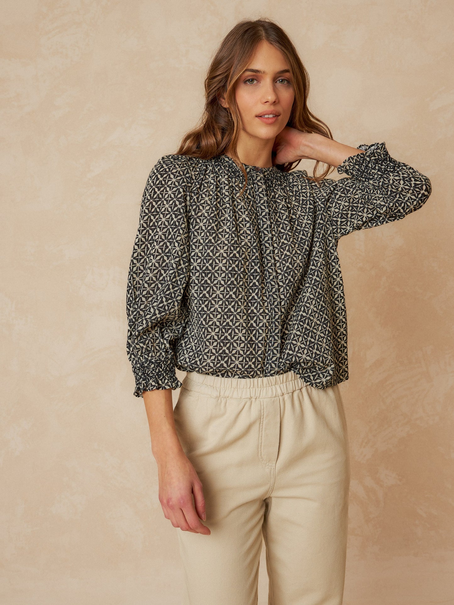 CAMISA ESTAMPADA ALGODÓN