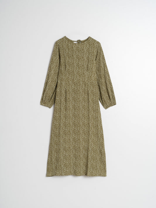 MAXI VESTIDO CREPADO
