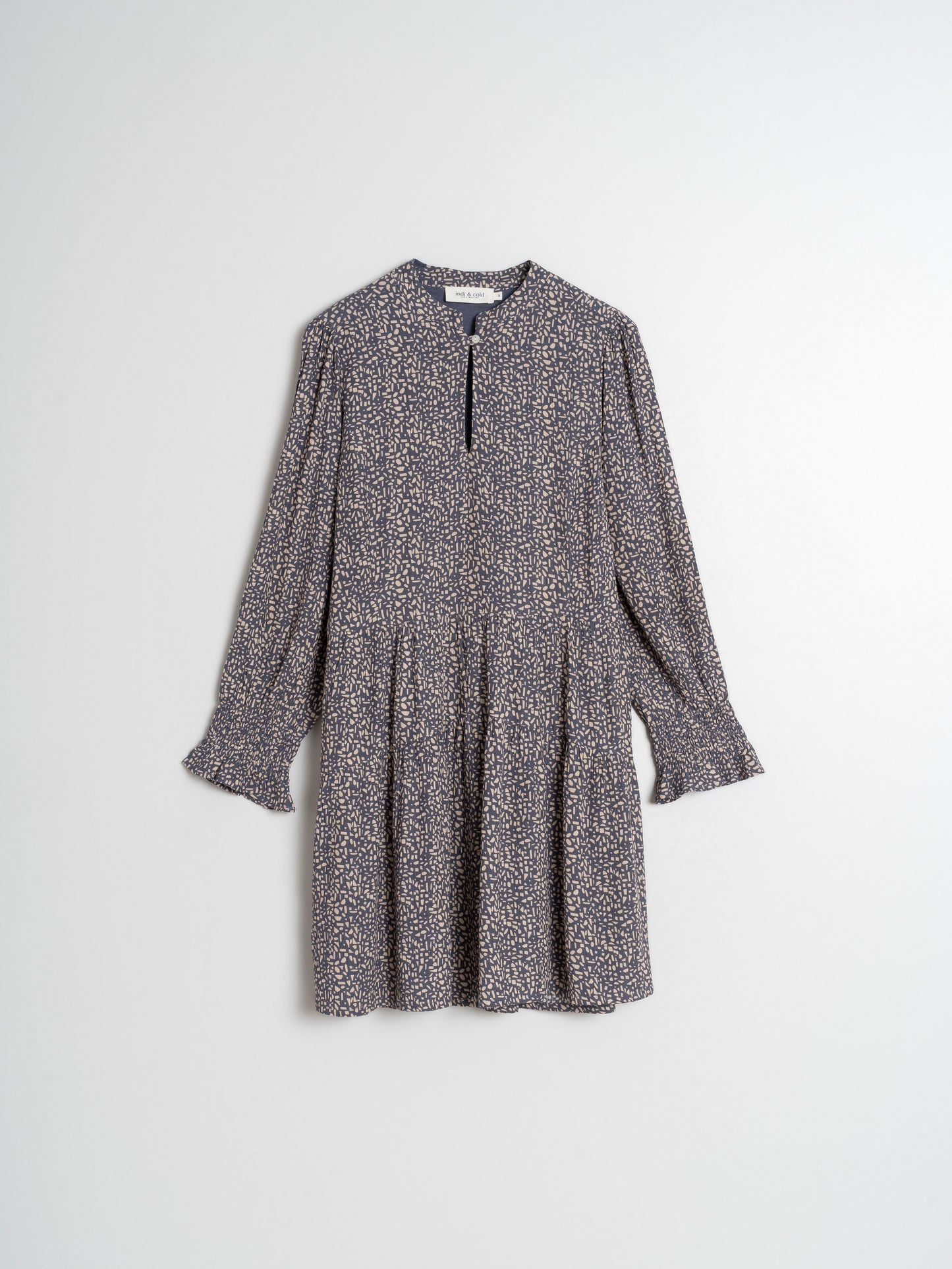 VESTIDO CORTO CREPADO