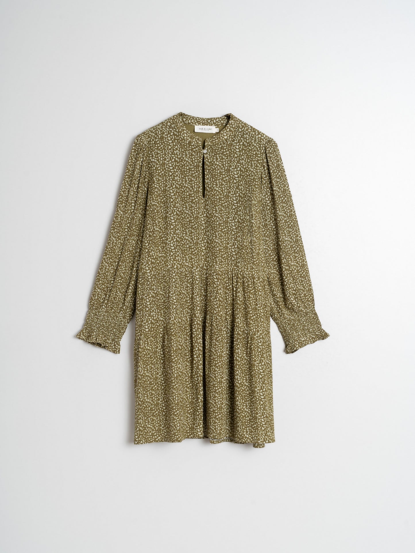 VESTIDO CORTO CREPADO