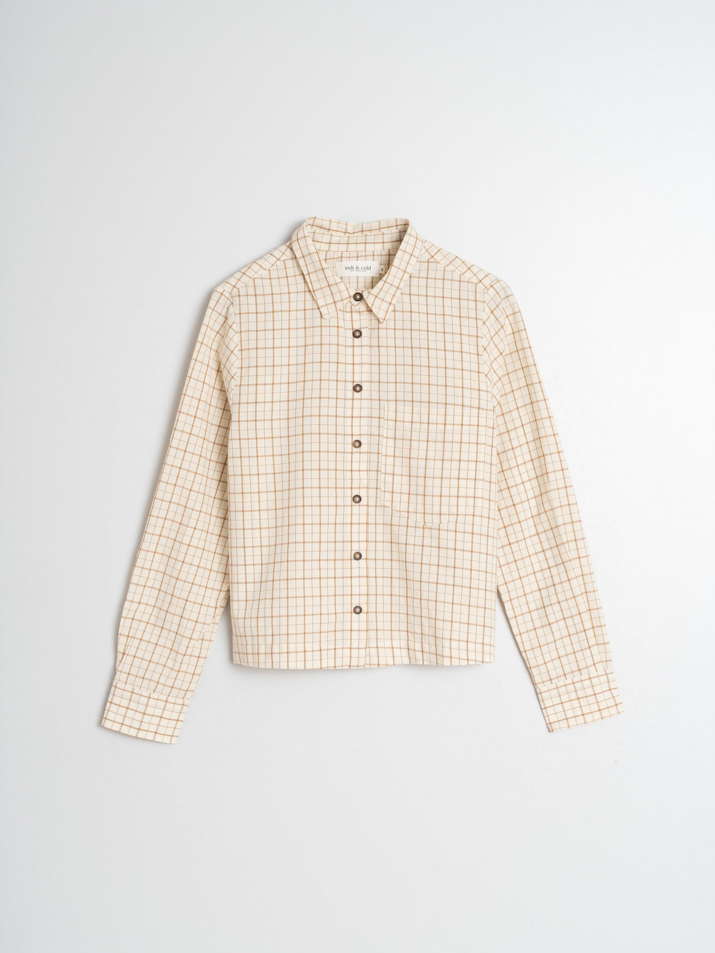 CAMISA CUADRO BICOLOR