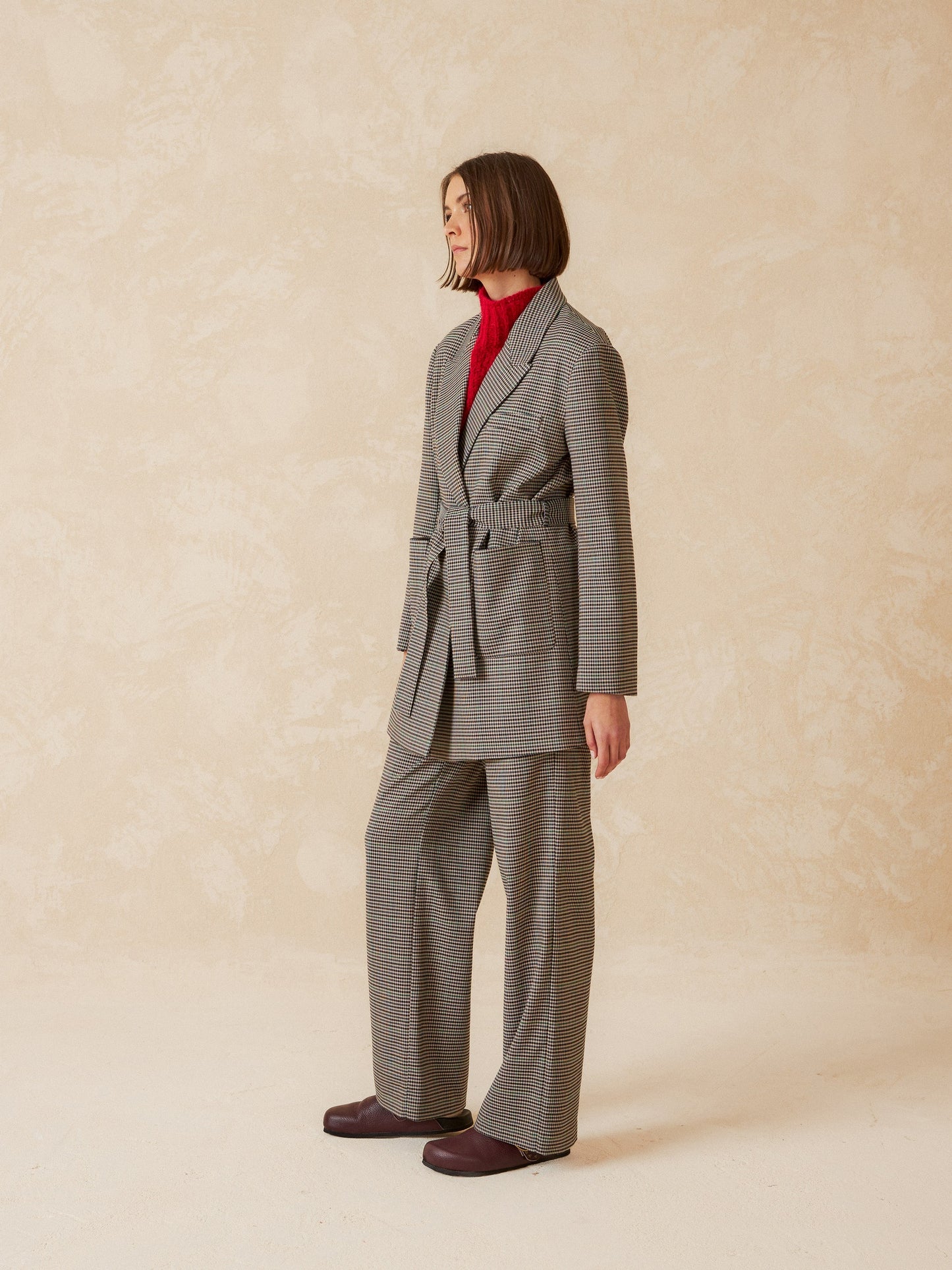MAXI BLAZER CINTURÓN