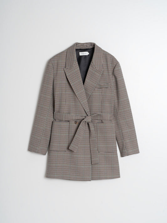 MAXI BLAZER CINTURÓN