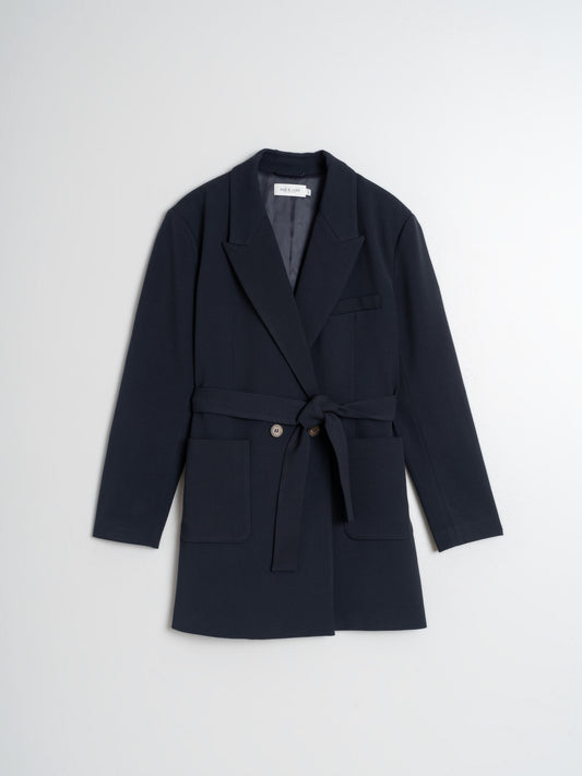 MAXI BLAZER CINTURÓN