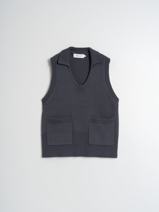 CHALECO CUELLO POLO