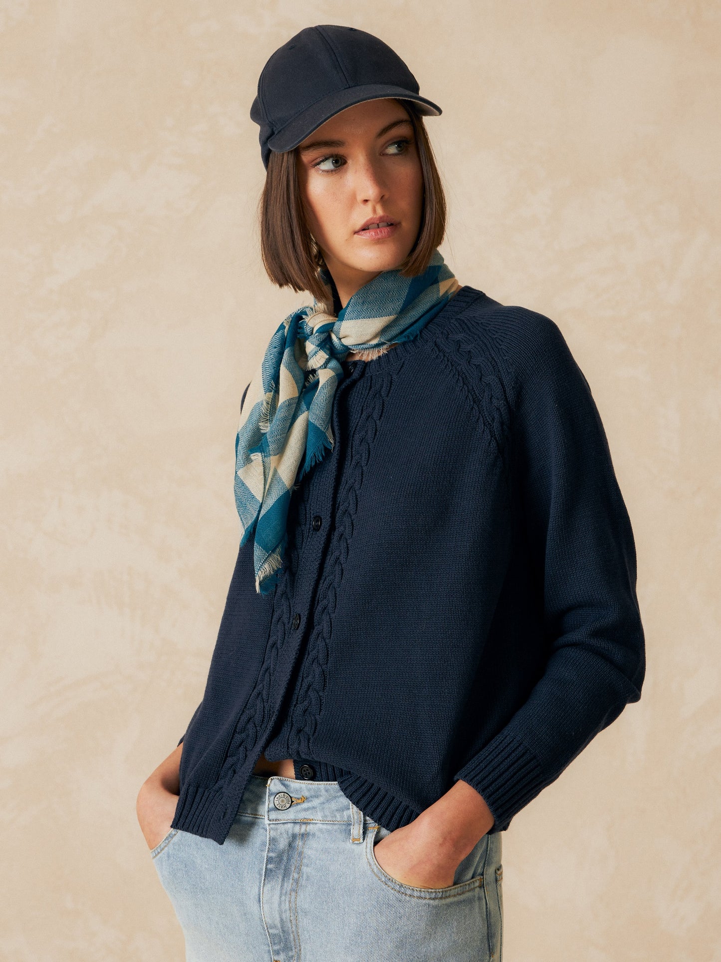 CHAQUETA BOTONES PUNTO