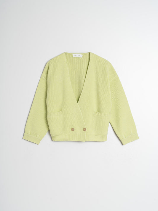 CHAQUETA PUNTO CRUZADA