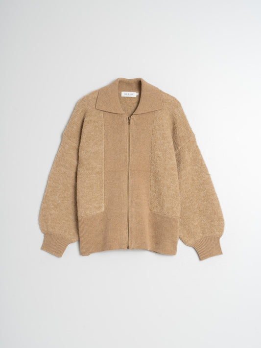 CHAQUETA CREMALLERA PUNTO