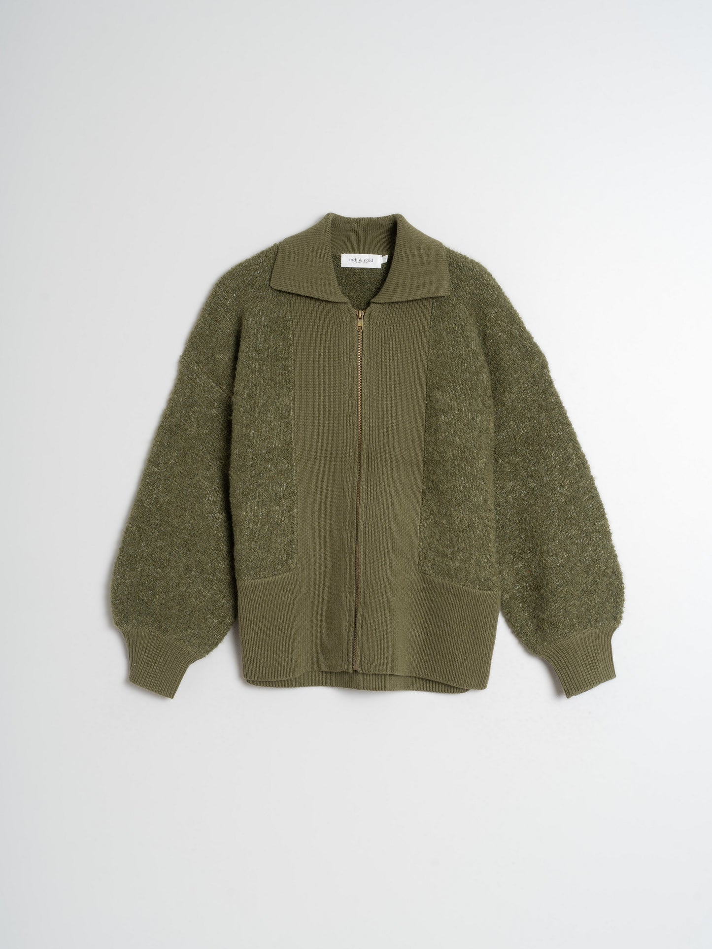 CHAQUETA CREMALLERA PUNTO
