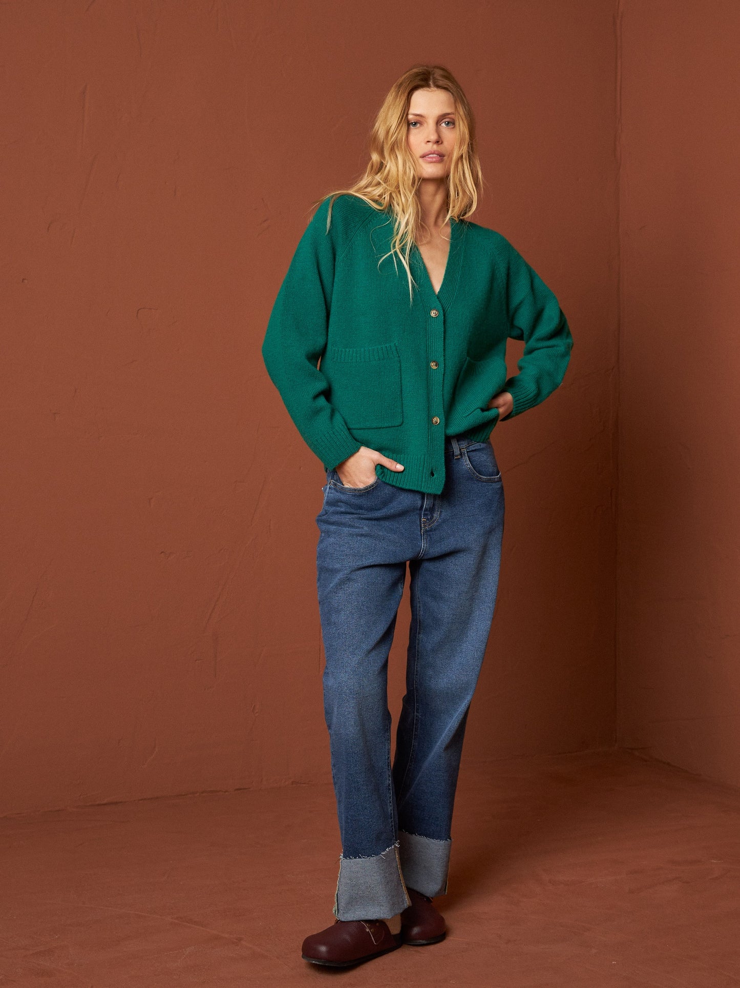 CHAQUETA PUNTO ENCAJADA