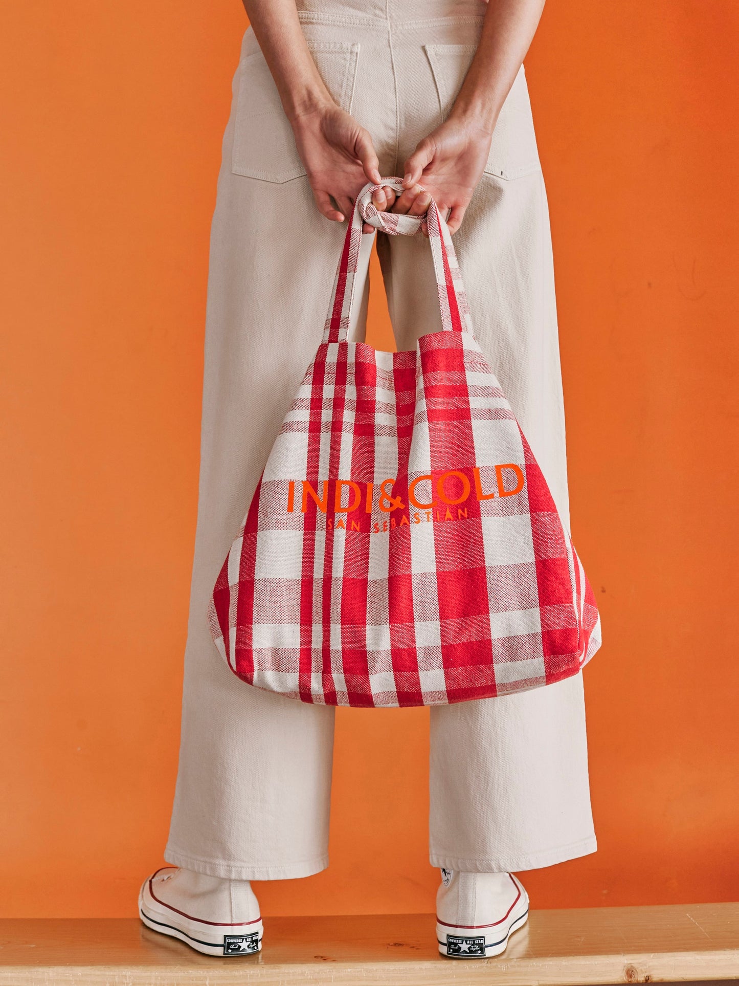 BOLSO SHOPPER CUADROS
