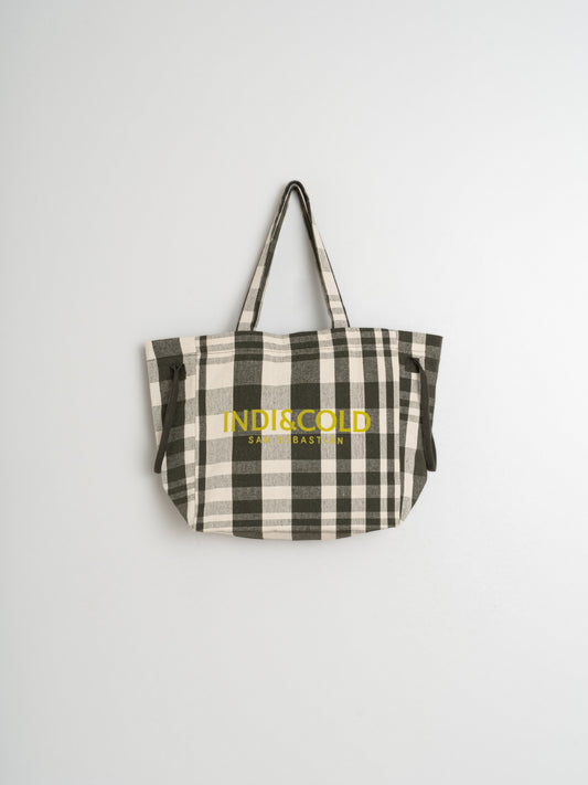 BOLSO SHOPPER CUADROS