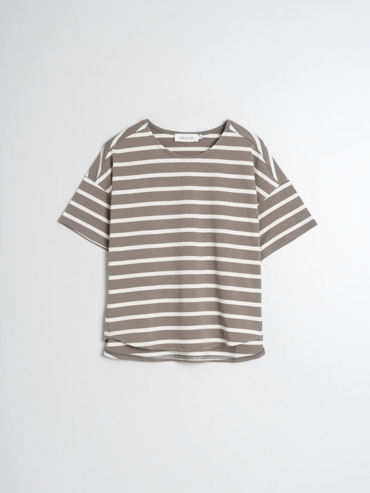 CAMISETA CORTA RAYAS