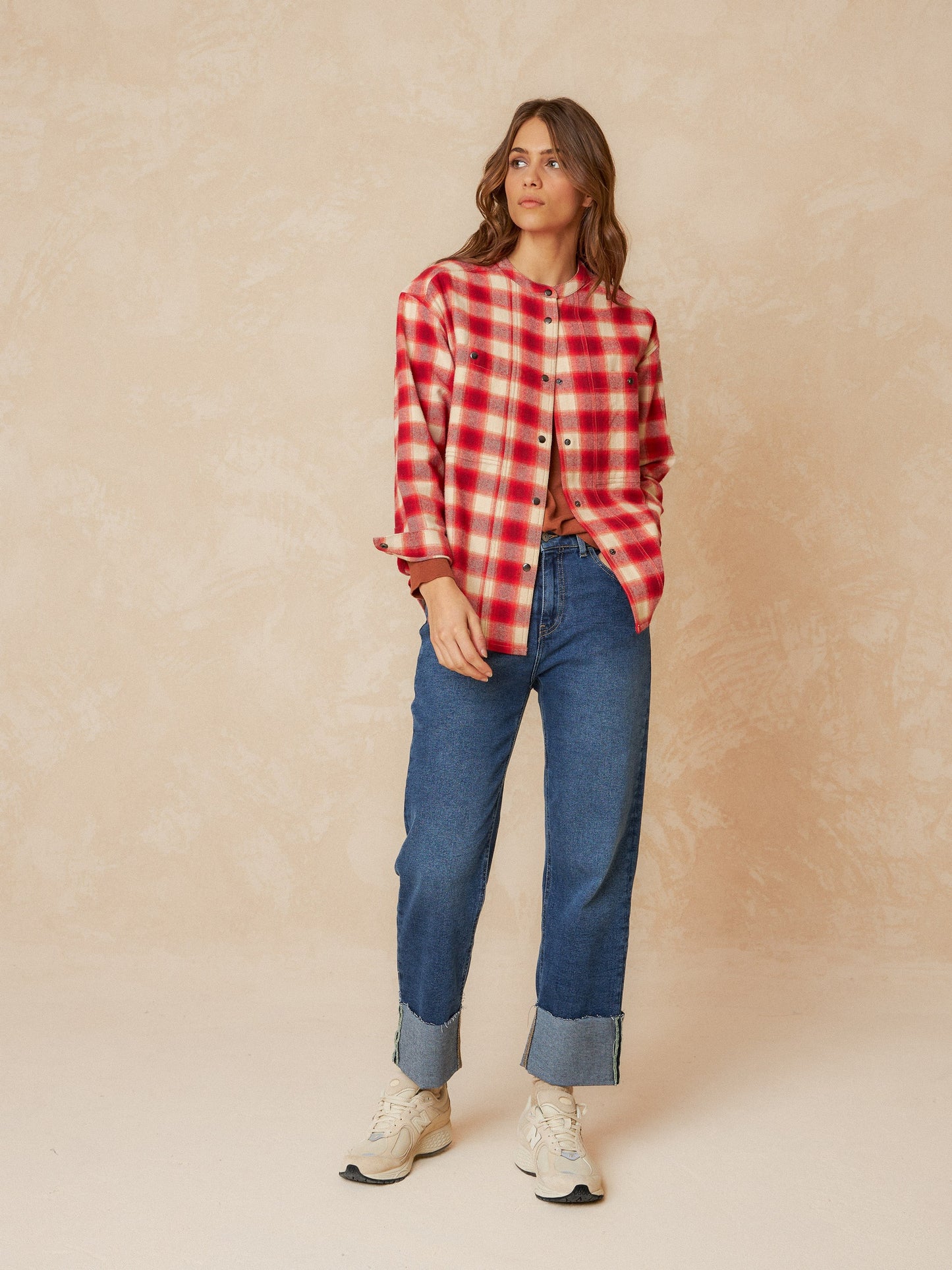 SOBRECAMISA ALGODÓN CUADROS
