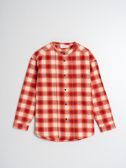 SOBRECAMISA ALGODÓN CUADROS