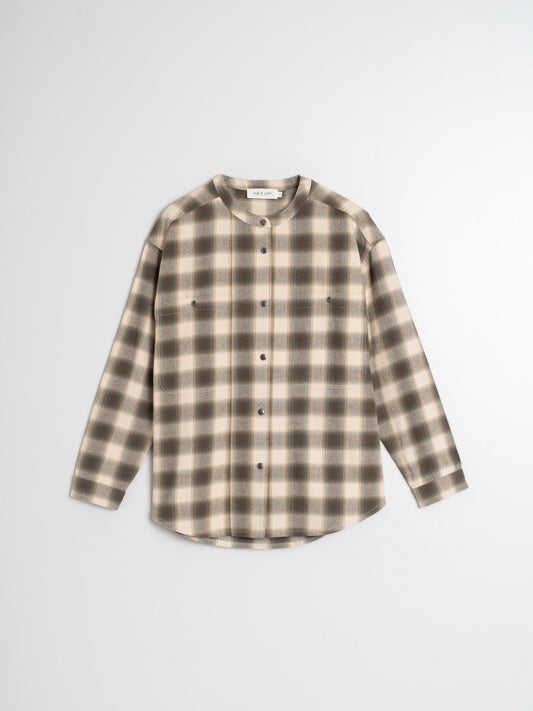SOBRECAMISA ALGODÓN CUADROS