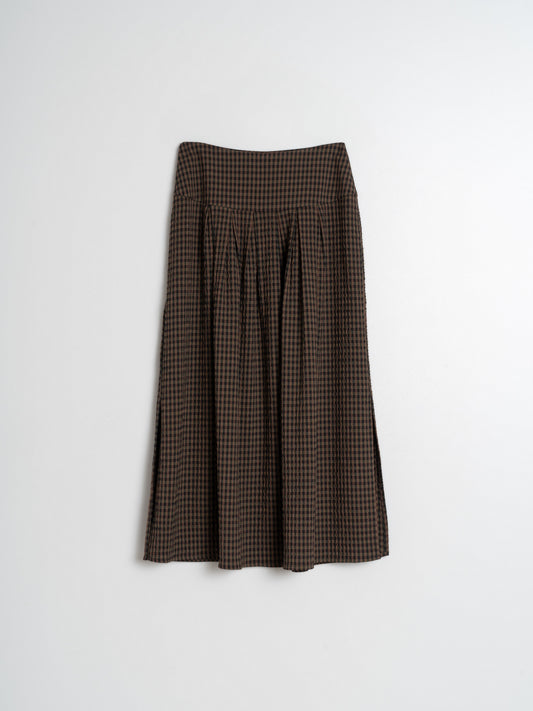FALDA MINI CUADROS