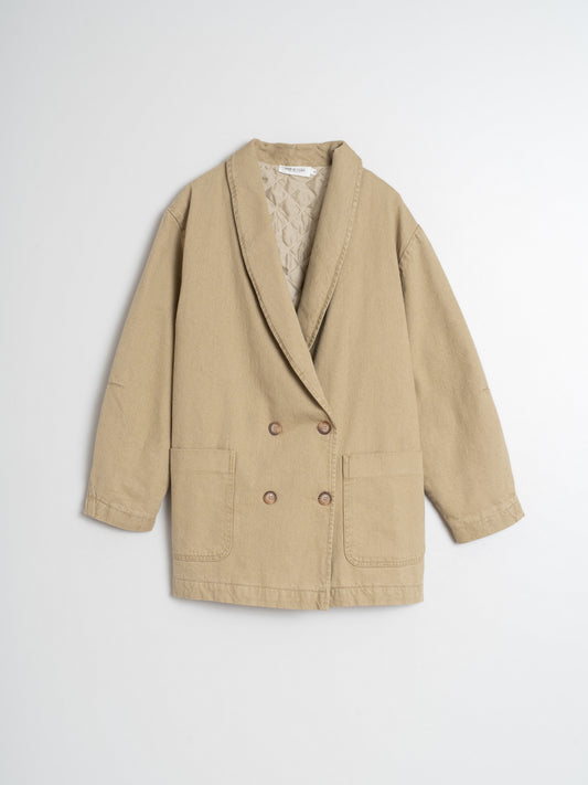 CHAQUETÓN CUELLO SMOKING