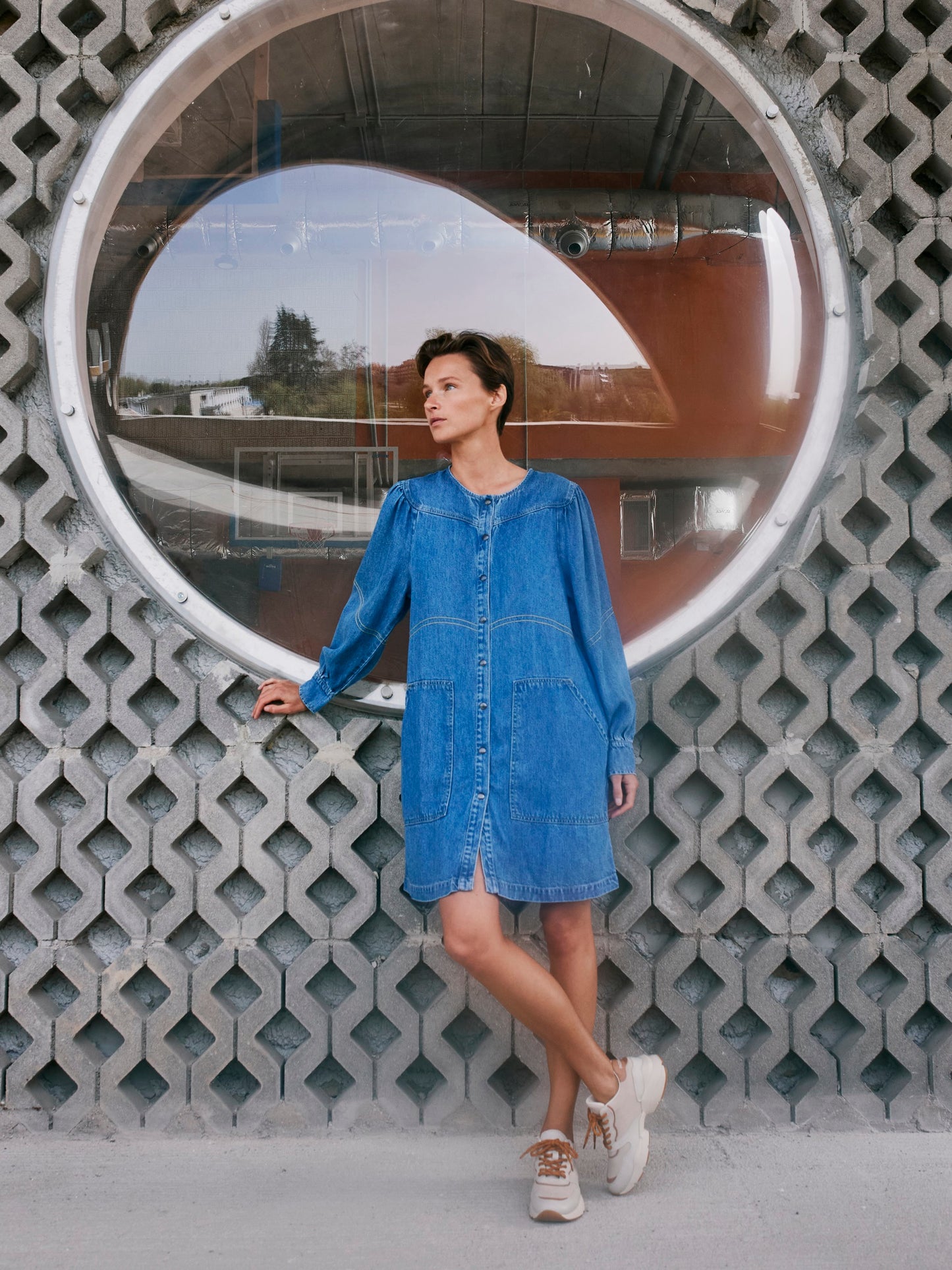 VESTIDO DENIM LAVADO