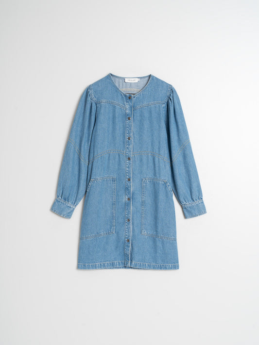 VESTIDO DENIM LAVADO