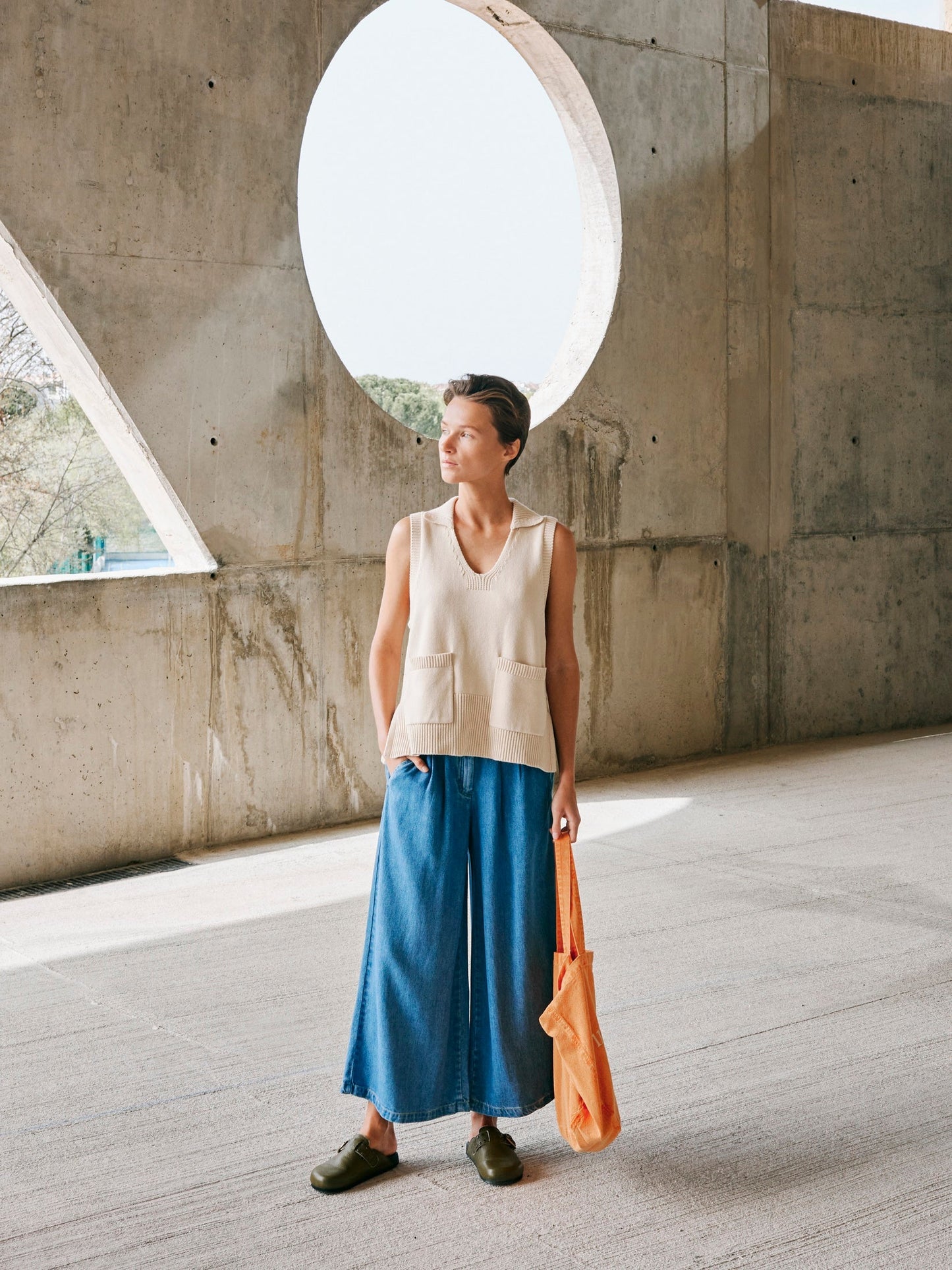 PANTALÓN DENIM LAVADO