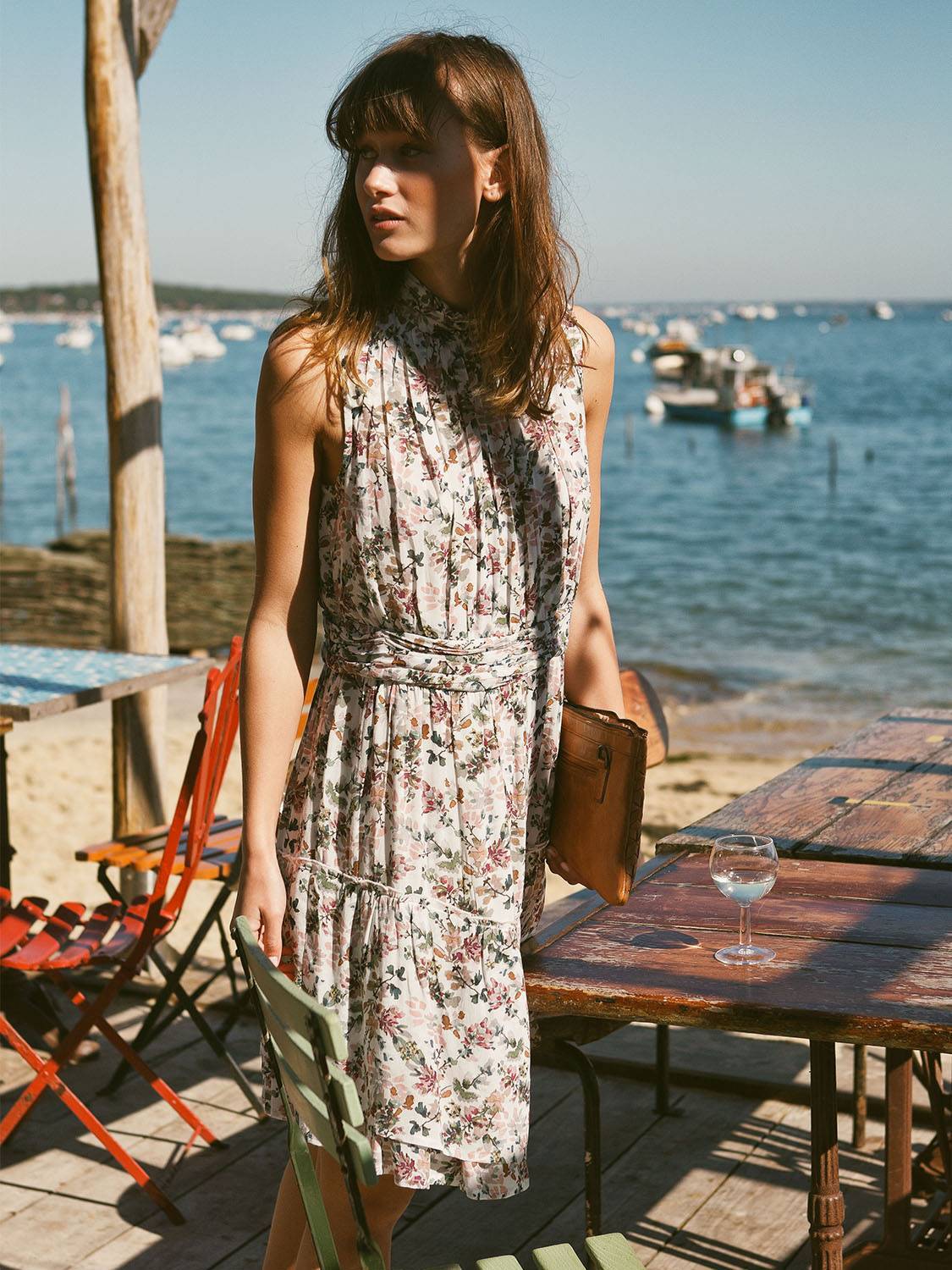 WATERCOLOR SHORT DRESS