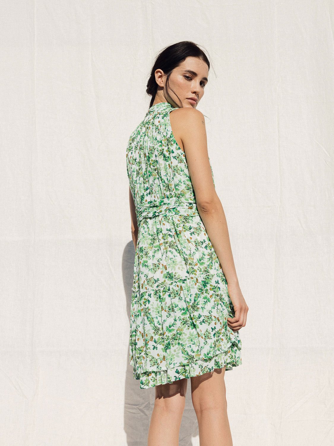 VESTIDO CORTO ACUARELA
