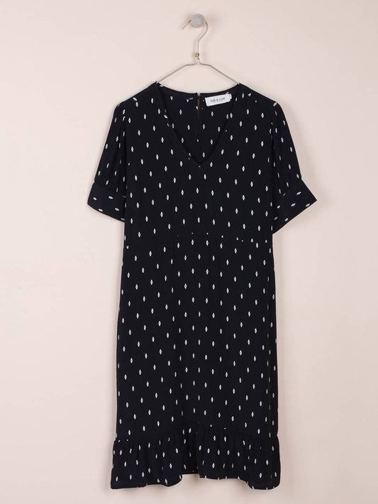 VESTIDO CORTO IKAT