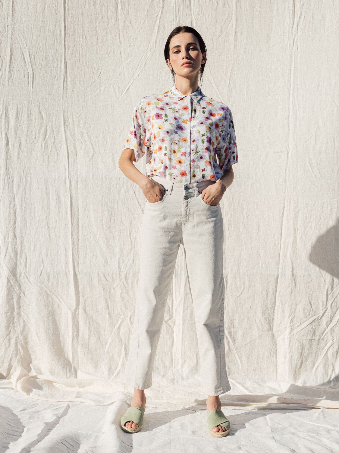 CAMISA ACUARELA ECOVERO