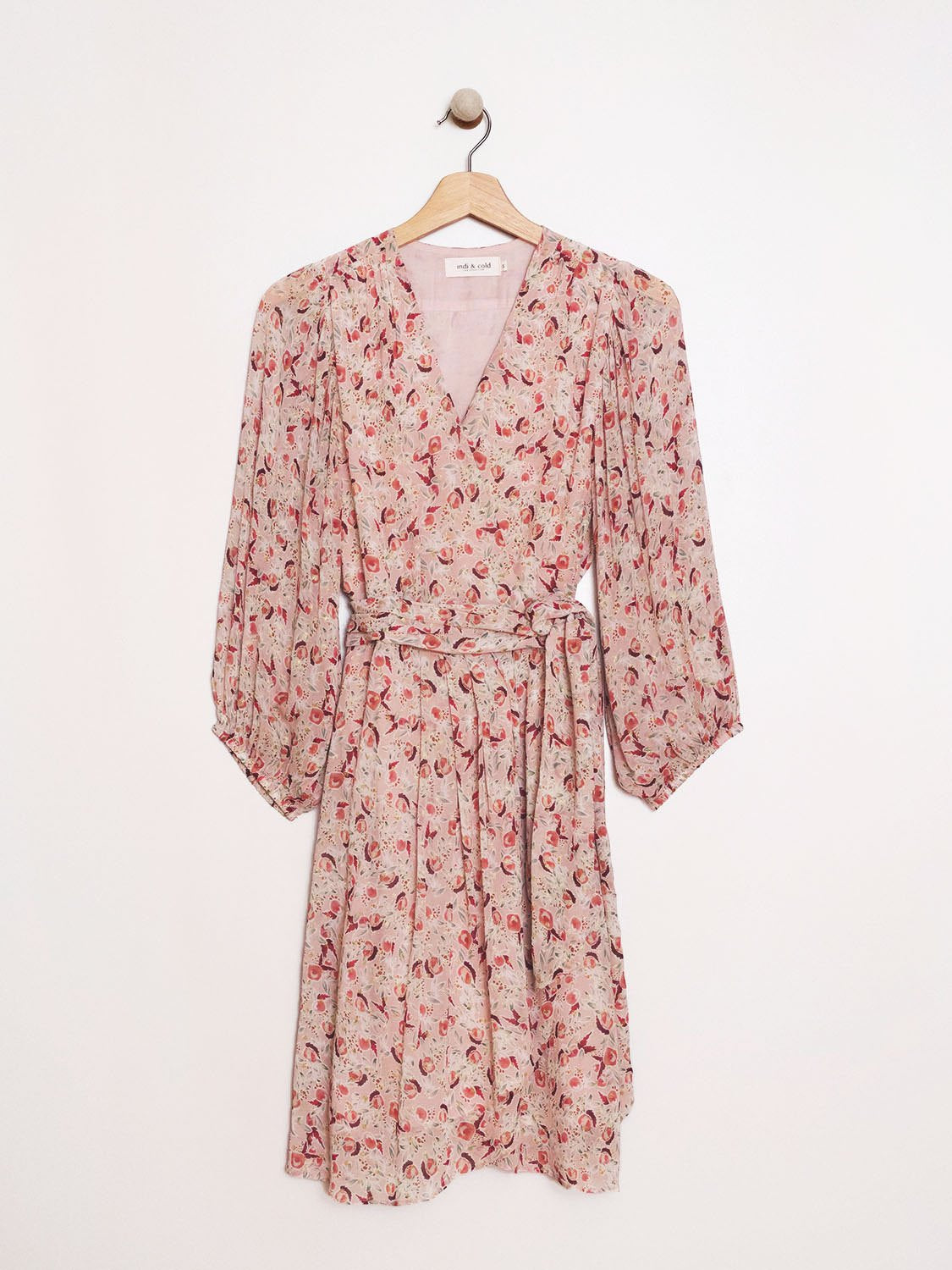 VESTIDO CRUZADO LUREX