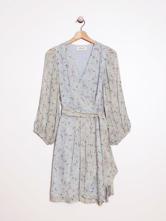 VESTIDO CRUZADO LUREX