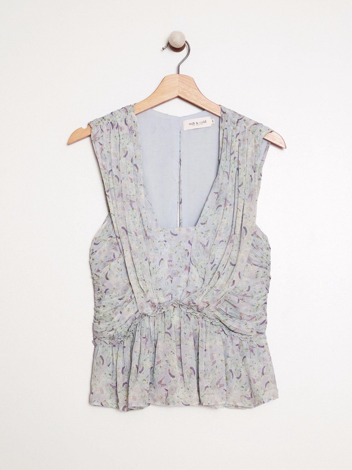 TOP ASIMETRICO LUREX