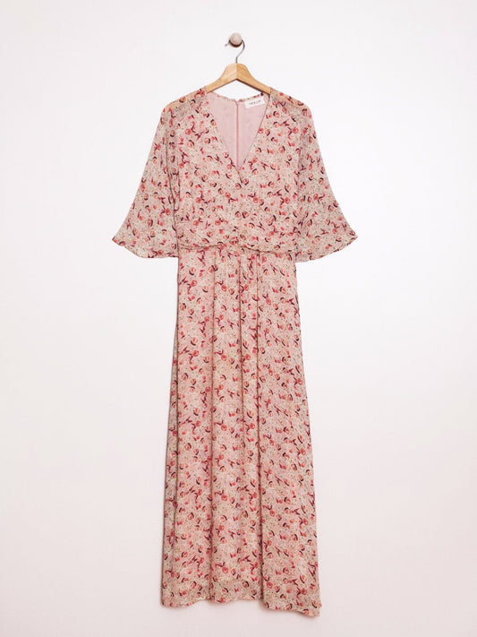VESTIDO LARGO LUREX