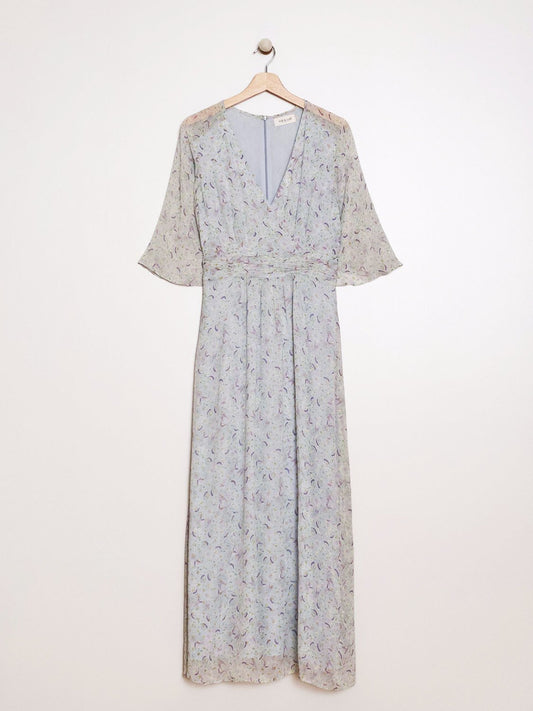 VESTIDO LARGO LUREX