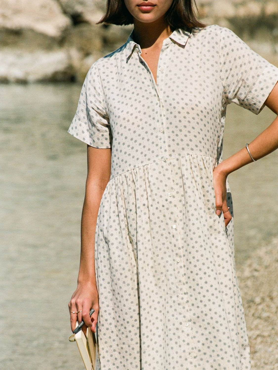 VESTIDO CAMISERO MAXI BAHÍA