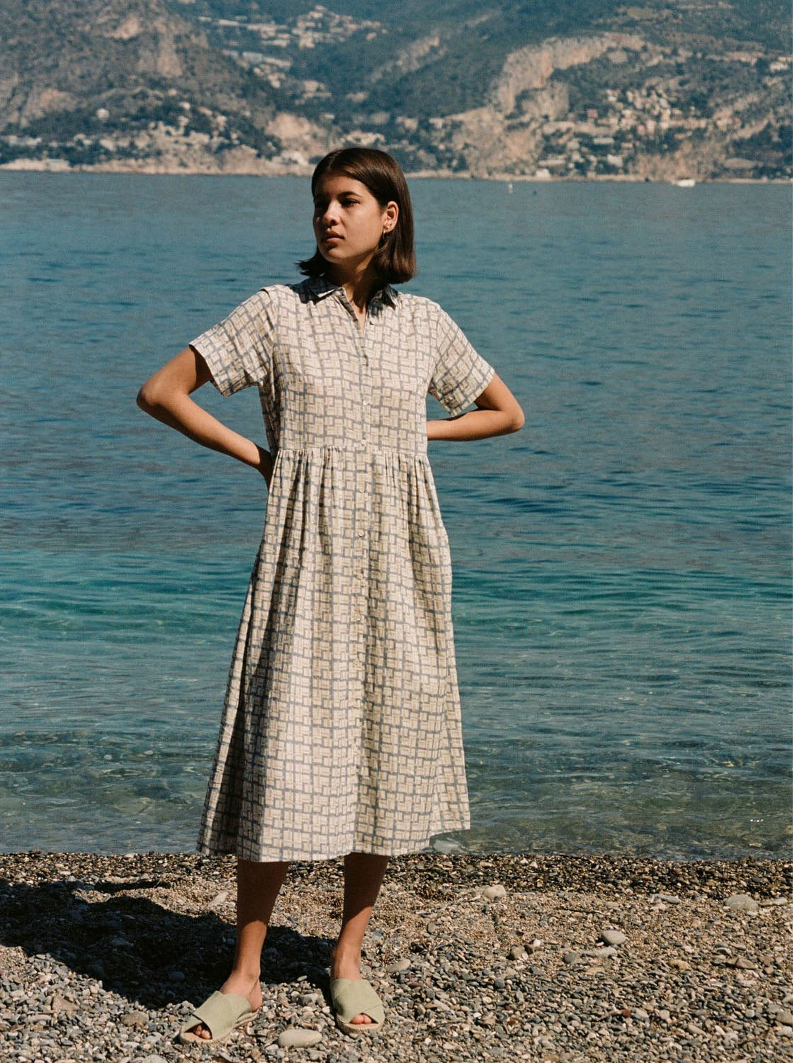 VESTIDO CAMISERO MAXI BAHÍA