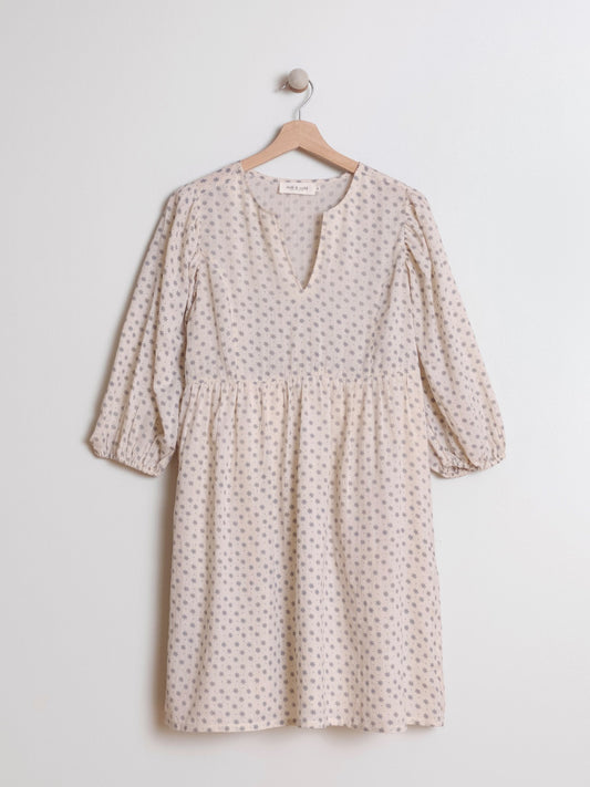 VESTIDO CORTO OVERSIZE ESTAMPADO BAHÍA