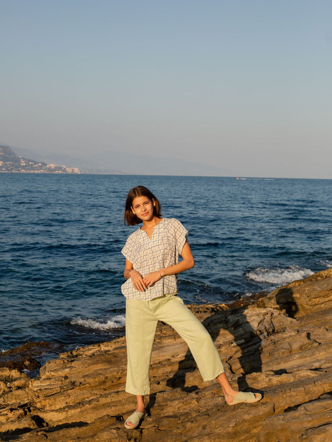 BAHÍA V-NECK BLOUSE