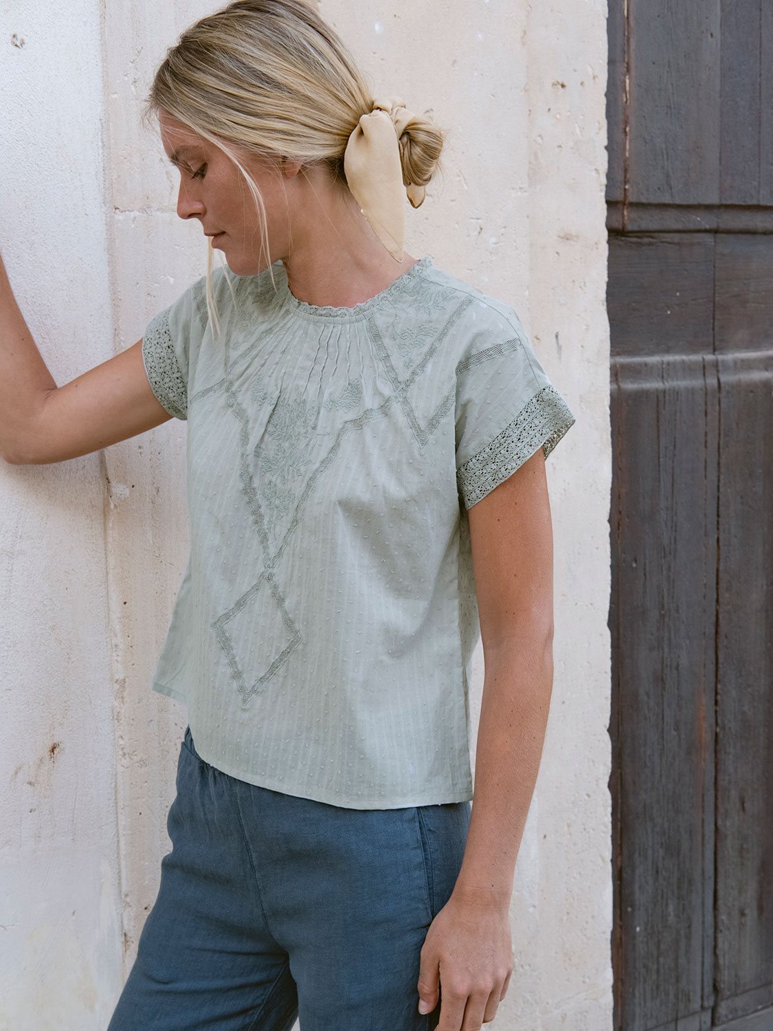 BLUSA PUNTILLA BORDADO
