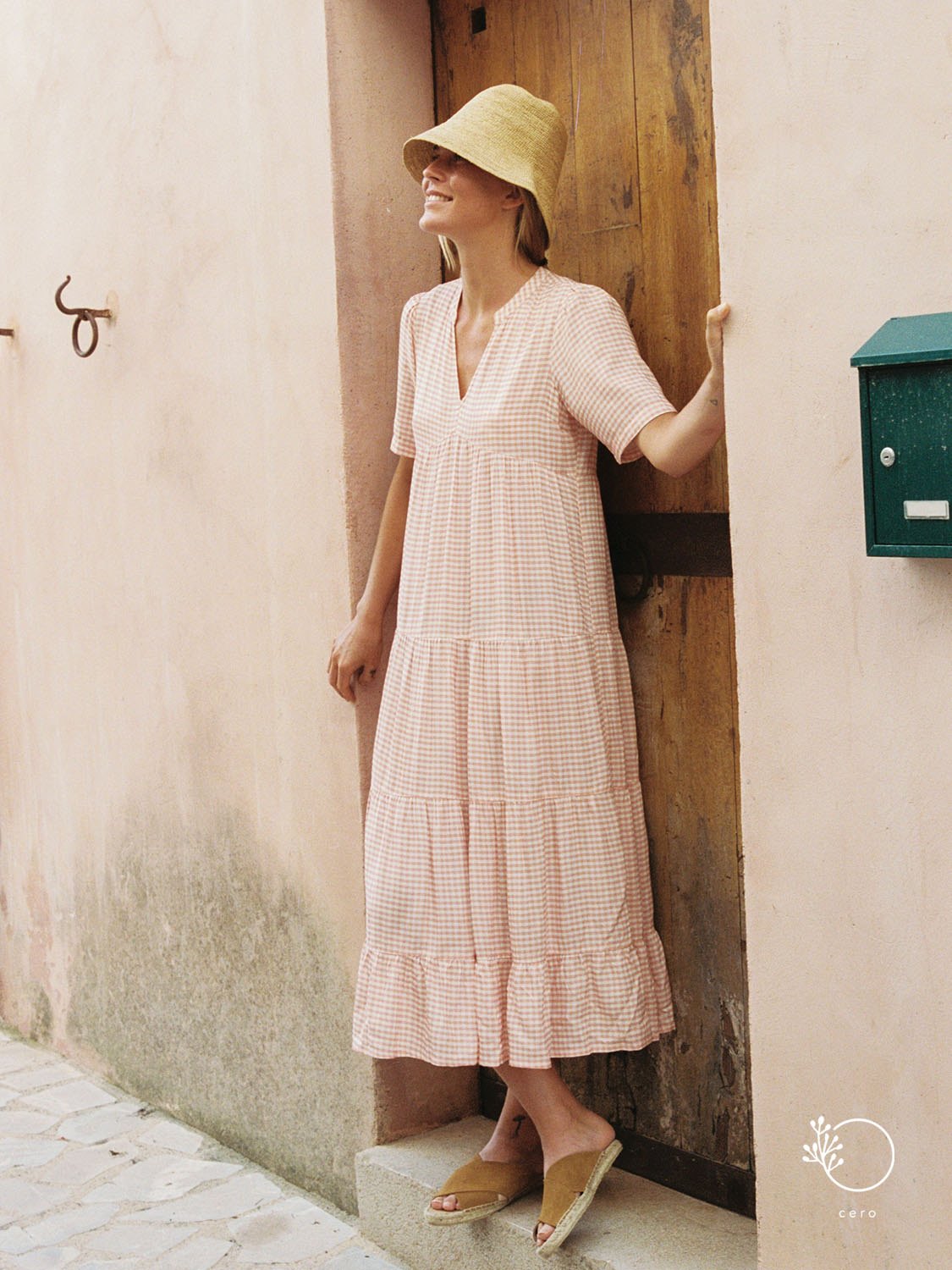 VESTIDO VICHY MIDI