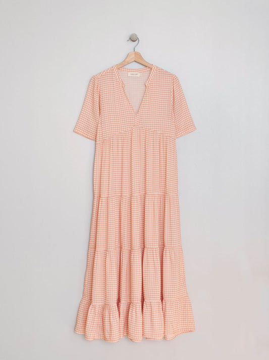 VESTIDO VICHY MIDI
